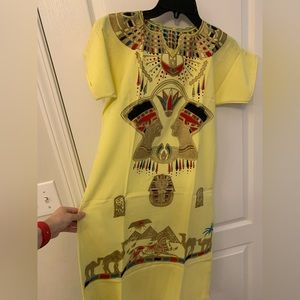 Yellow Egyptian Traditional Dress